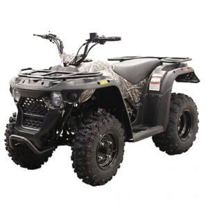 Youth MSA150 ATV – Camo 150cc Utility Quad Bike with Front & Rear Cargo Racks, Off-Road All-Terrain ATV